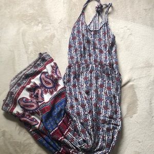 Francesca’s floral long summer dress